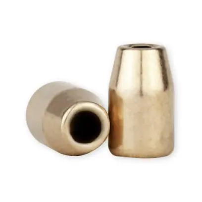 Poměděné střely Berry’s ráže .38, diametr .357, váha 158 grs (10,2g). Typ střely: Target Hollow Point. Balení 250 ks.